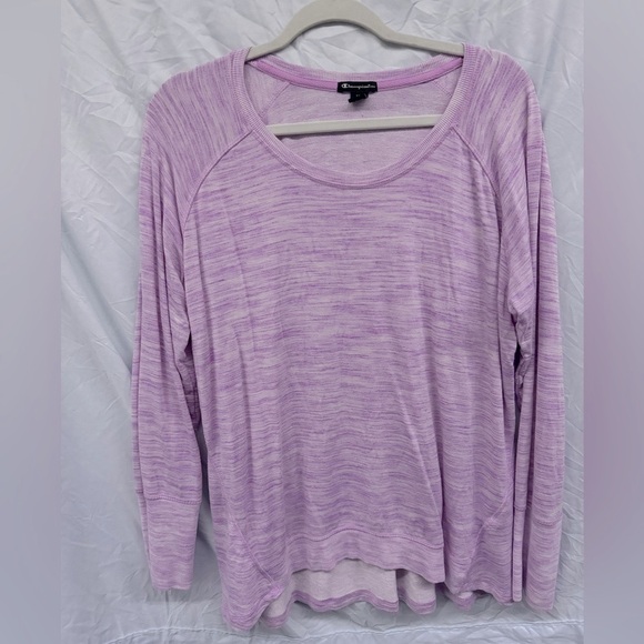 Champion Ladies' High-Low Hemline Crew Long Sleeve size XL - Picture 4 of 14